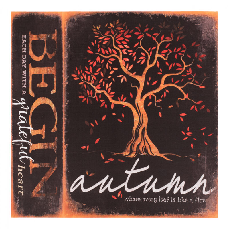 Картина, Canvas Tree, Многоцветен, Канава, 80х80х2.5см.