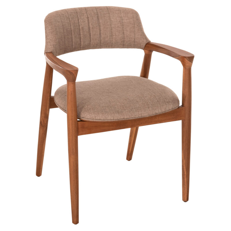 Фотьойл, James, Кафяв, Текстил, 57х52х76см.