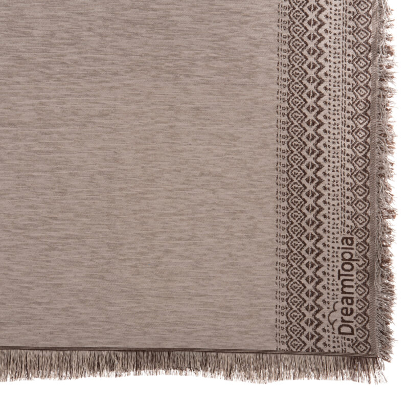 Покривало, HM12165.06, Бежов, Текстил, 295х170см.