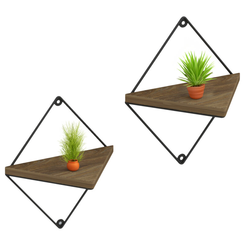 Комплект рафтове, Everleigh, Натурален, Пдч, 22х13х30см.