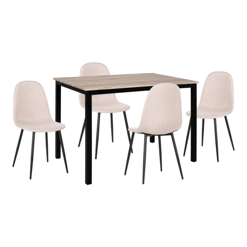 Трапезен комплект, HM21114, Бежов, Текстил