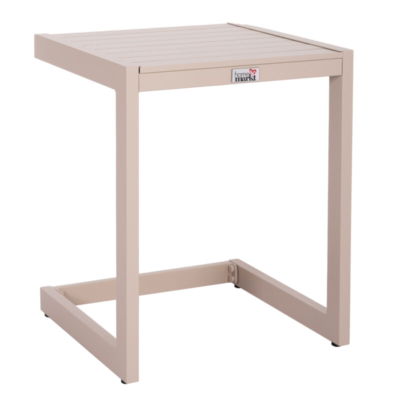 Маса, BELLING, Шампанско, Алуминий, 42х43х53см.