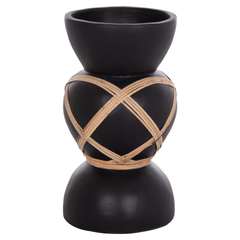 Ваза, HM4672.01S, Натурален, Ратан, 27.5х50см.