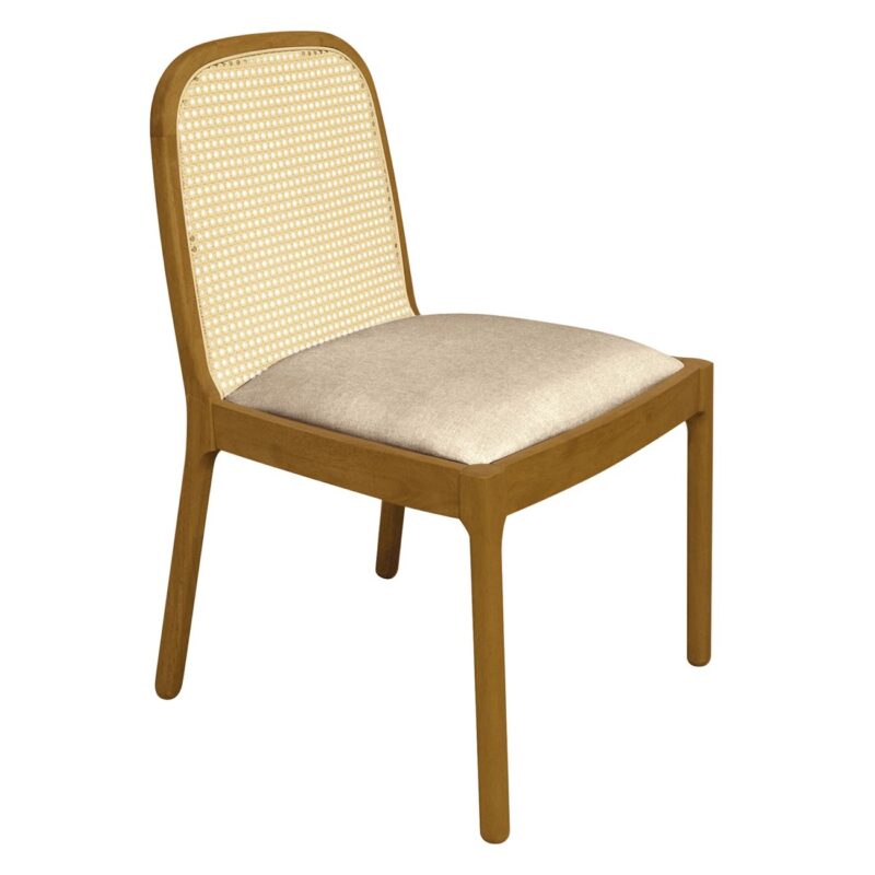 Стол, HENLEY, Бежов, Текстил, 53х56х84см.