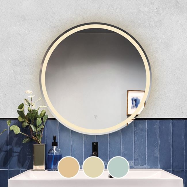 Огледало, LED-2, Прозрачен, Стъкло