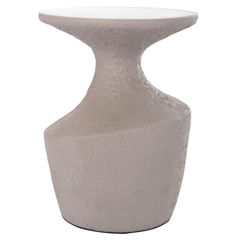 Маса, REBON, Сив, Цимент, 27.5х27.5х50см.