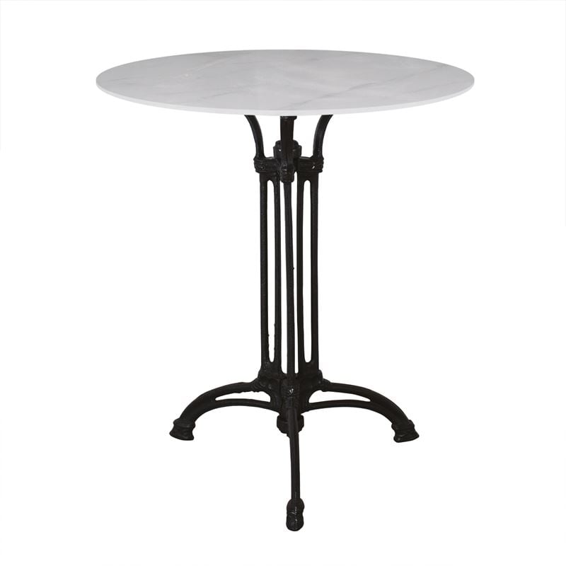 Маса, Sintered Stone, Черен, Чугун, Ф60см.