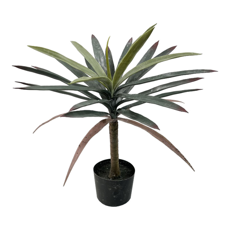 Изкуствено растение, Dracaena, Зелен, Пластмаса, Ф62.
