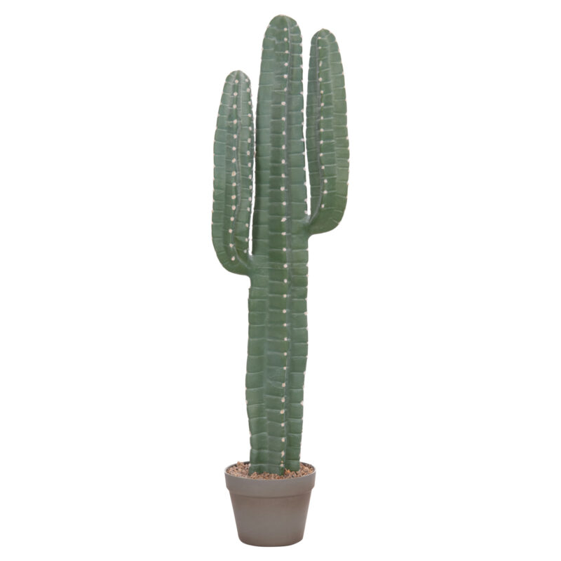 Изкуствено растение, Cactus, Зелен, Пластмаса, 17.5х26х103см.