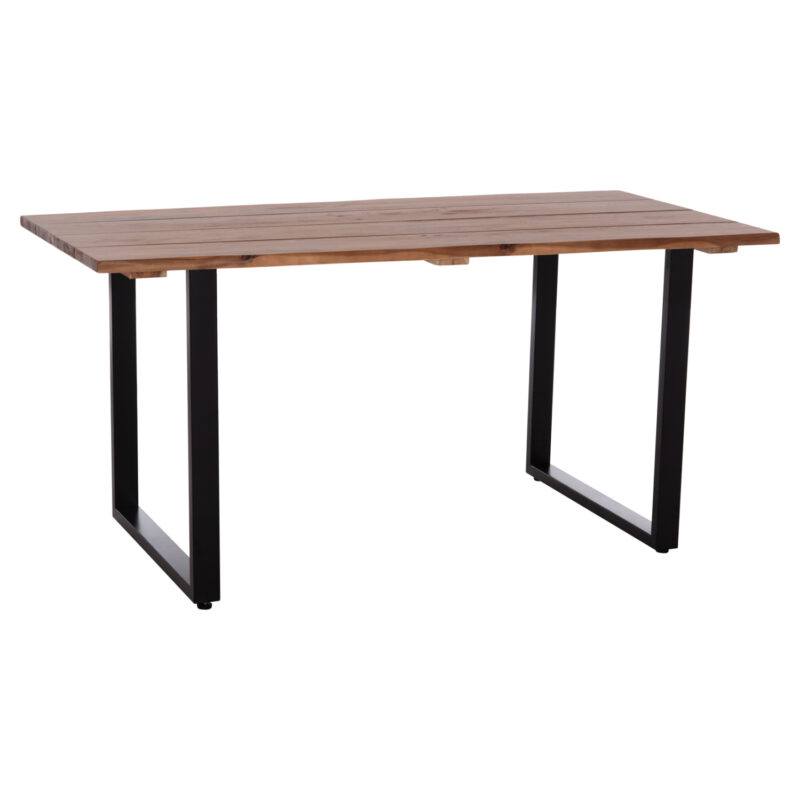 Трапезна маса, Friggo, Натурален, Дърво, 160х80х76см.