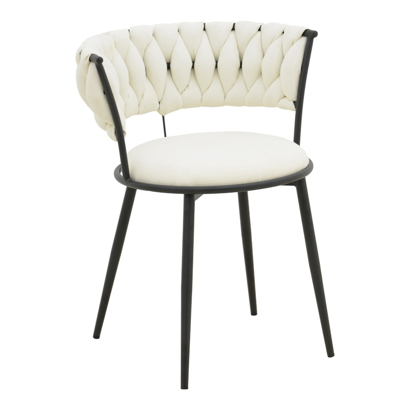 Фотьойл, Alkia, Екрю, Текстил, 57х58.5х72см.