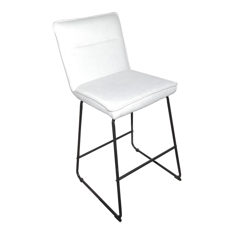 Бар стол, Essential, Бежов, Текстил, 53х64.5х107см.