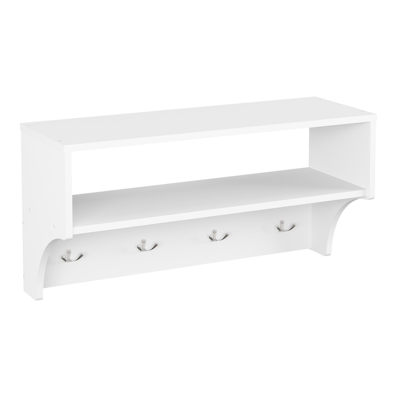 Етажерка, Crosta, Бял, Пдч, 80х28х40см.