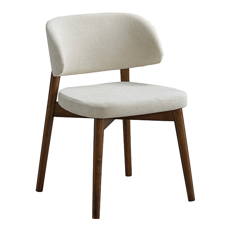 Стол, Siena, Екрю, Текстил, 48х50х81см.