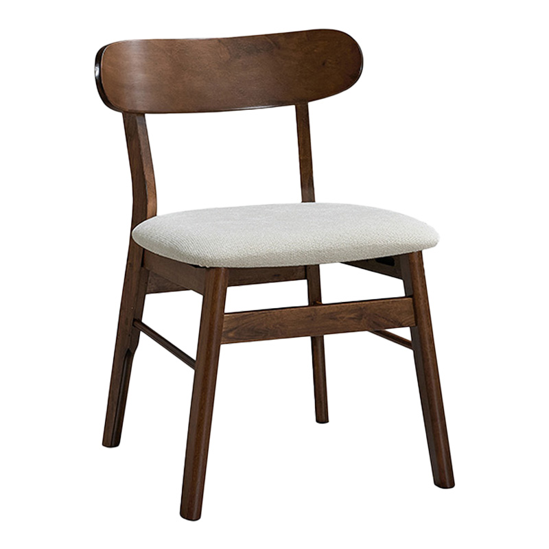 Стол, Cairo, Орех, Дърво, 47х47х76см.