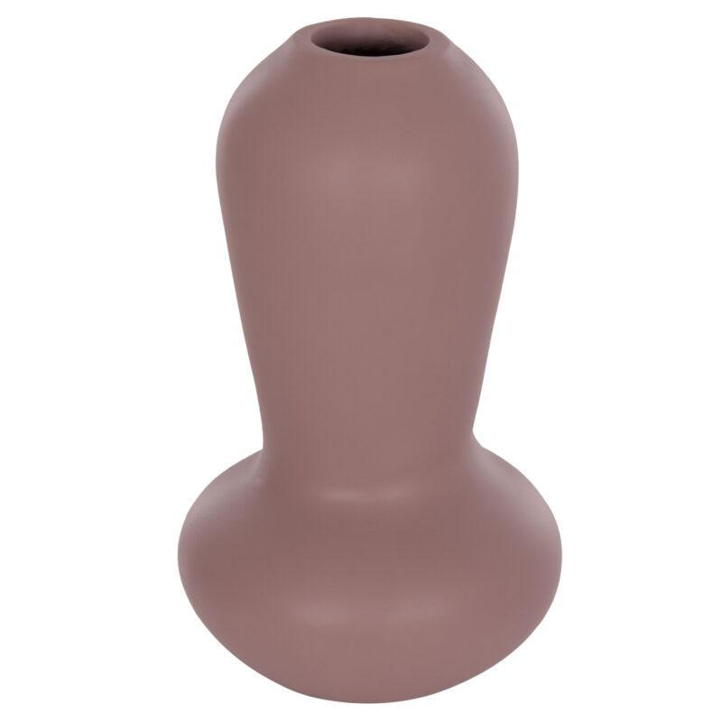 Ваза, CHELIN, Лилав, Керамика, 22х37х 6см.