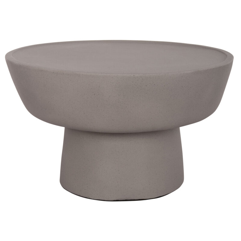 Холна маса, HM18155.03, Сив, Цимент, Φ60х36см.