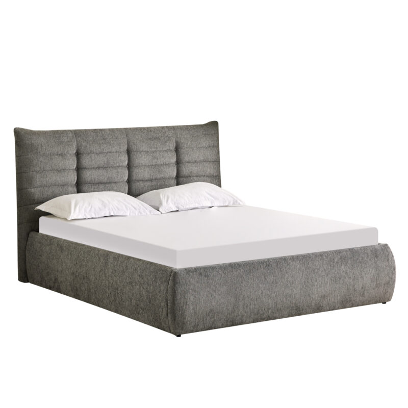 Легло, Sandra, Сив, Текстил, 160х200см.