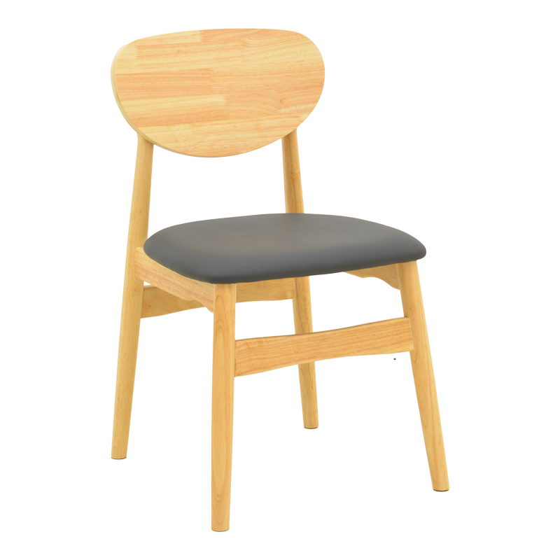 Стол, Cardith, Натурален, Дърво, 48х51х78см.