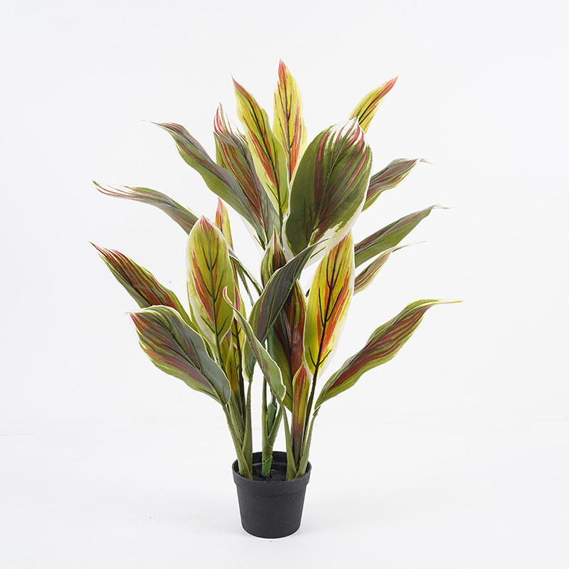 Изкуствено растение, Cycas Inart, Зелен, Пластмаса, 55х55х80см.