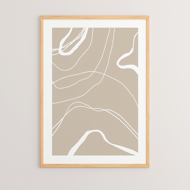 Картина, Grito, Многоцветен, Дърво, 33х1.5х48см.