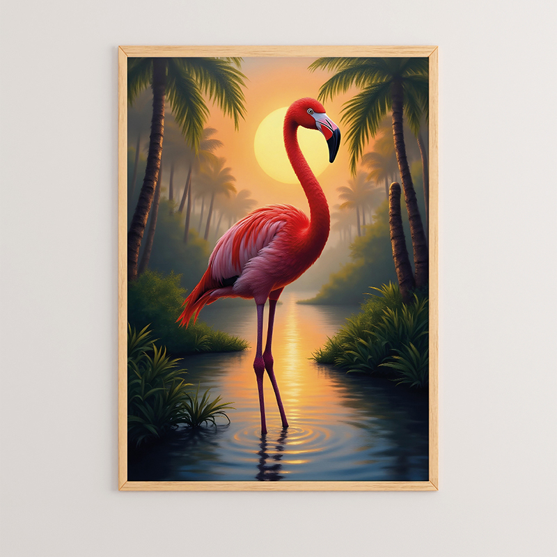 Картина, 409-000086, Многоцветен, Дърво, 33х1.5х48см.