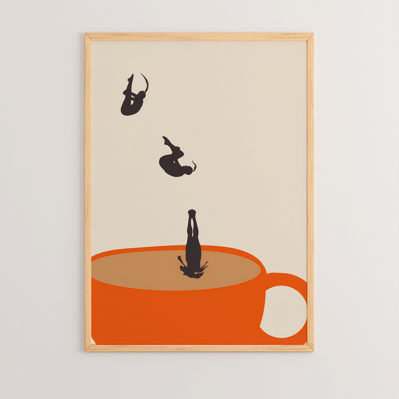 Картина, Jany, Многоцветен, Дърво, 33х1.5х48см.