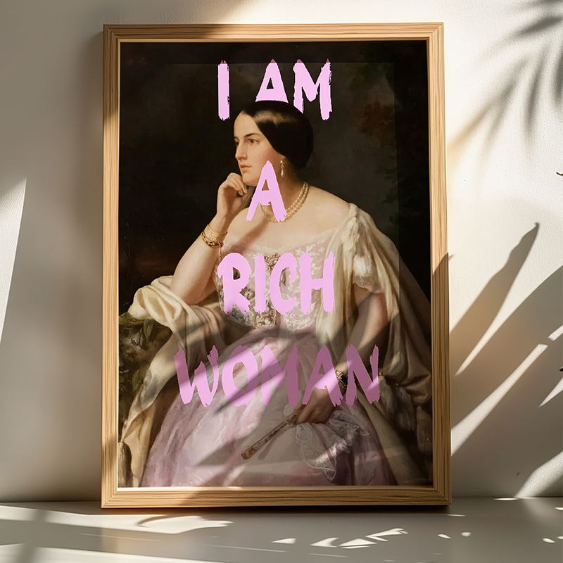 Картина, Richy, Многоцветен, Дърво, 70х2х50см.