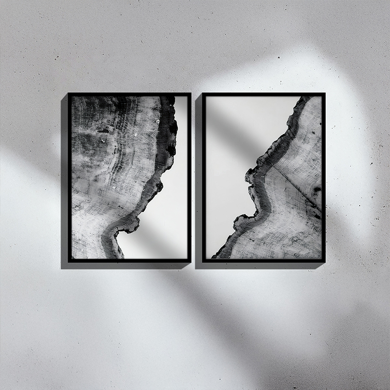 Картина, Nepen I, Многоцветен, Дърво, 33х1.5х48см.