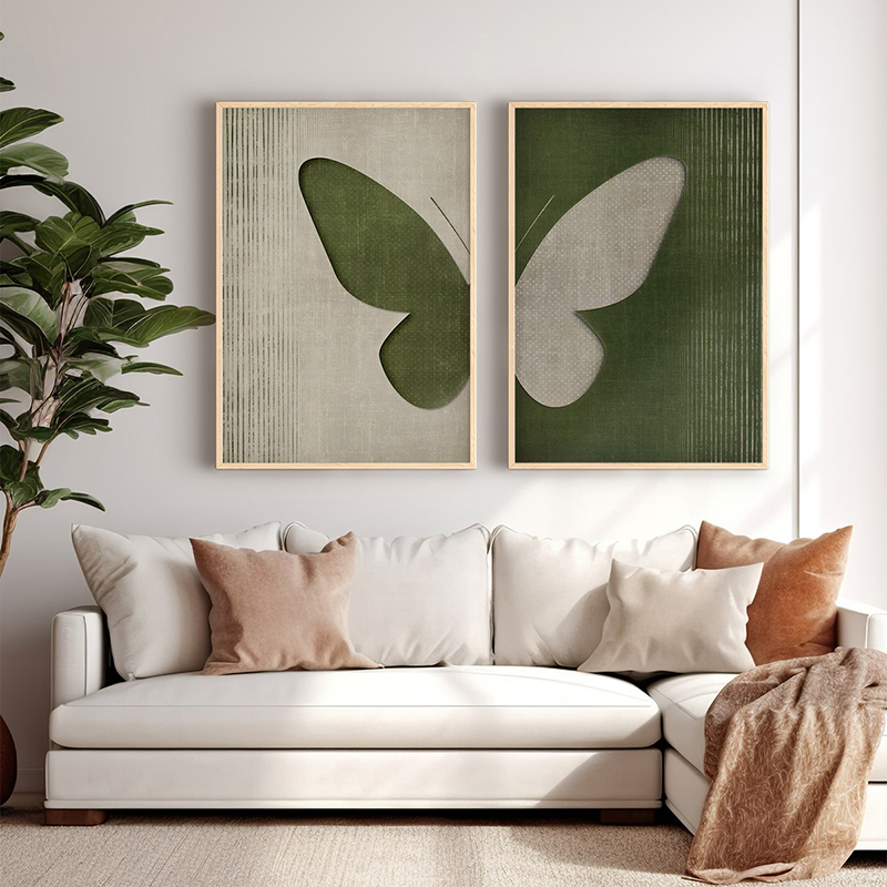 Картина, Obsen, Многоцветен, Дърво, 33х1.5х48см.