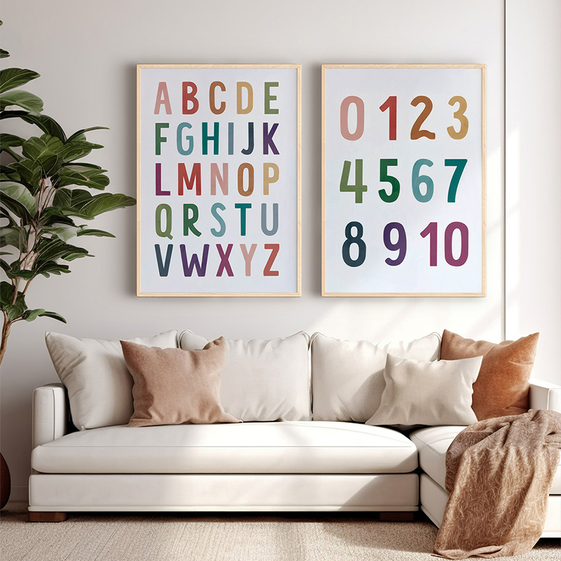 Картина, Yuema, Многоцветен, Дърво, 33х1.5х48см.