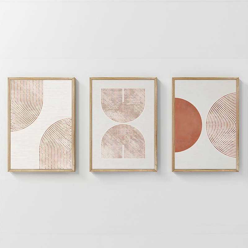 Картина, Chilen, Многоцветен, Дърво, 33х1.5х48см.