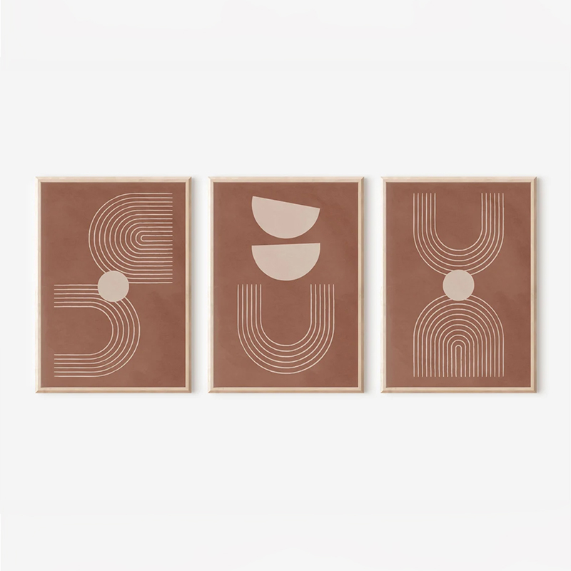 Картина, Banba, Многоцветен, Дърво, 33х1.5х48см.