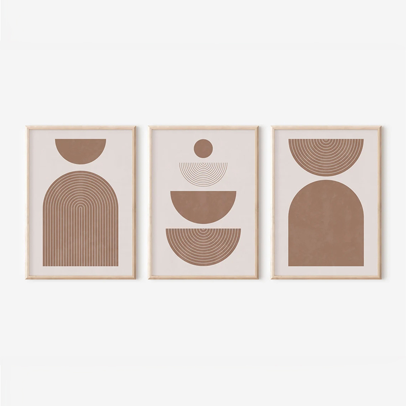 Картина, Loana, Многоцветен, Дърво, 33х1.5х48см.