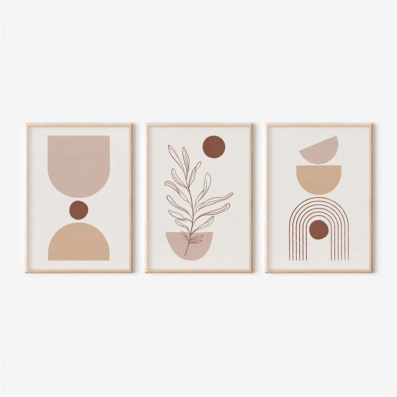 Картина, Stijo, Многоцветен, Дърво, 33х1.5х48см.